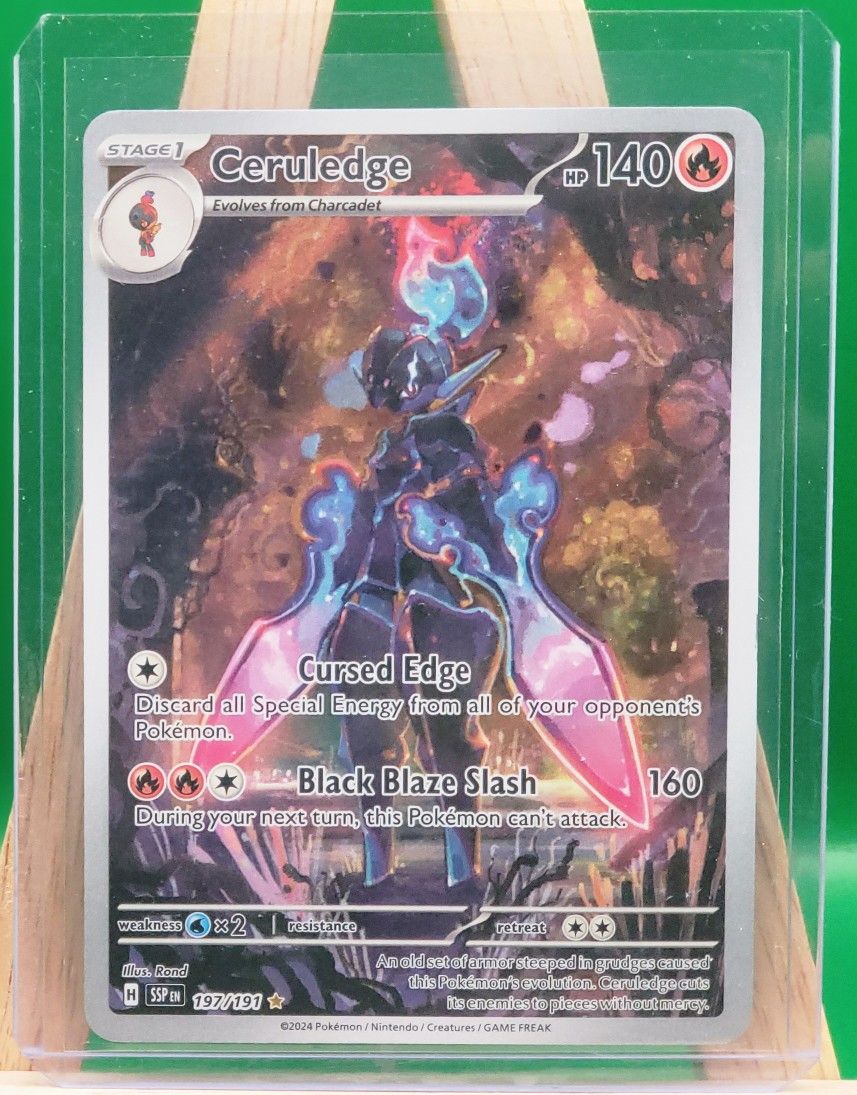 Ceruledge - 197/191 SV Surging Sparks Illustration Rare - FP/M - POKEMON TCG