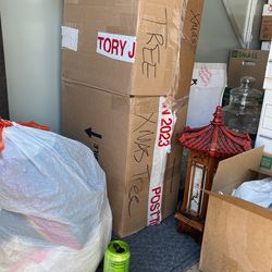 Flocked Christmas Tree