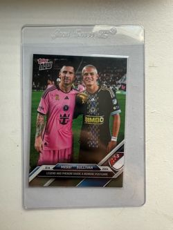 Lionel Messi Cavan Sullivan Topps Now