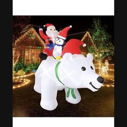 inflatable Christmas