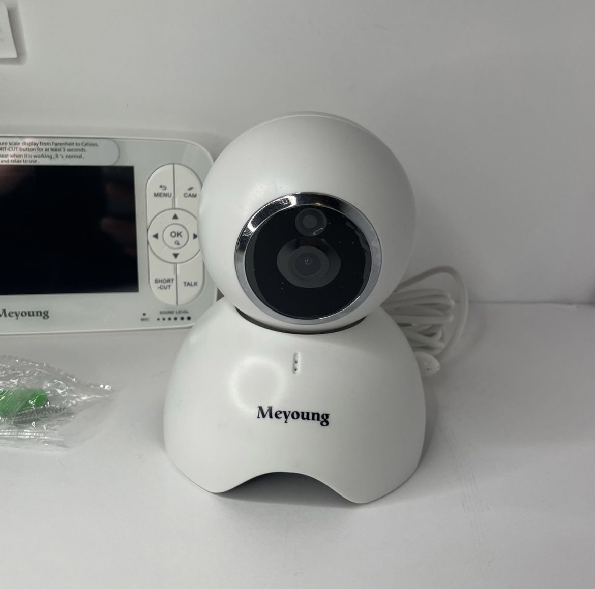 Baby Monitor With 5” HD LCD Handheld Screen (Two-Way Talk,Night Vision,Temperature Monitor, Sound Detection, Five Lullabies, 900ft (No Wifi Needed)