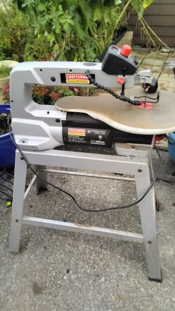 Craftsman scroll saw awesome shape on legs