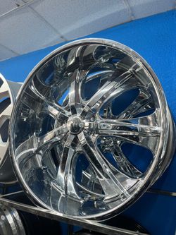 26x10 Velocity 725S Wheels – Chrome | 5x127 & 5x135