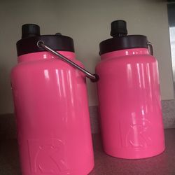 PINK RTIC Half Gallon Insulated Jugs