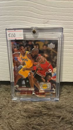 Michael Jordan and Kobe upper deck 1998