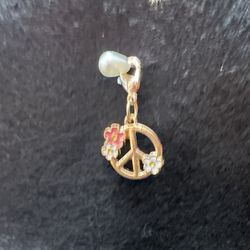 Peace & Love Charm