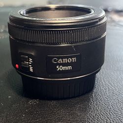 Canon EF 50mm f/1.8 STM lens