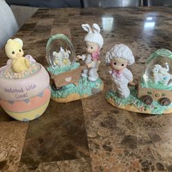 Precious Moments Easter Figurines 