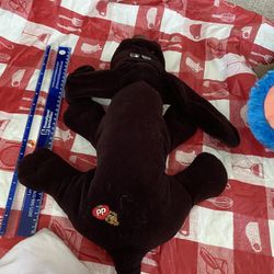 Black Puppy Stuff Toy