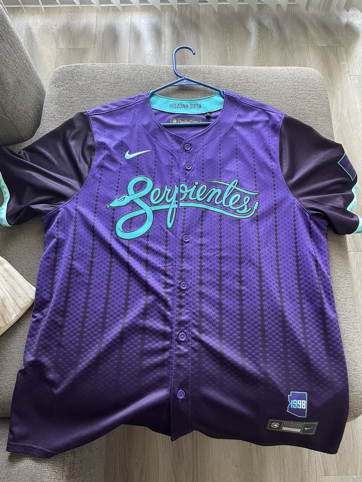 AZ Diamondbacks Serpientes MLB Jersey