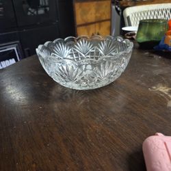  "crystal" bowl