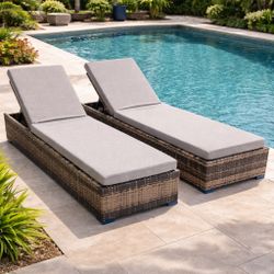 Luxury Poolside Chaise Lounges Moving Sale
