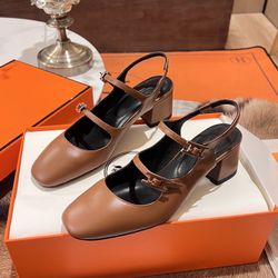 Hermes Women’s Heels With Box New 
