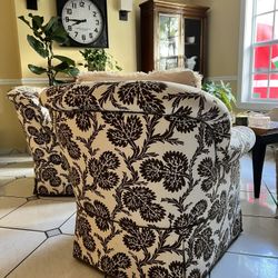 Beautiful Upholstered Accent Chairs – Set of 2