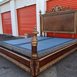 King Size Bedroom Frame With Boxspring 