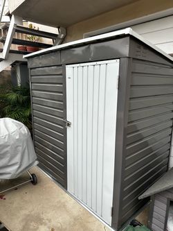 Outdoor shed