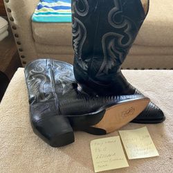 Mens tony lama Boots Size 9.5 Used