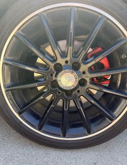 OEM 19” Multi spoke AMG RIMS 2016cla 45