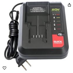 Porter Cable 20v Max Quick Charger