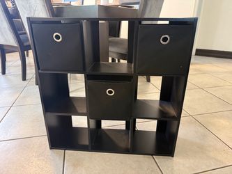 Storage cubby- espresso
