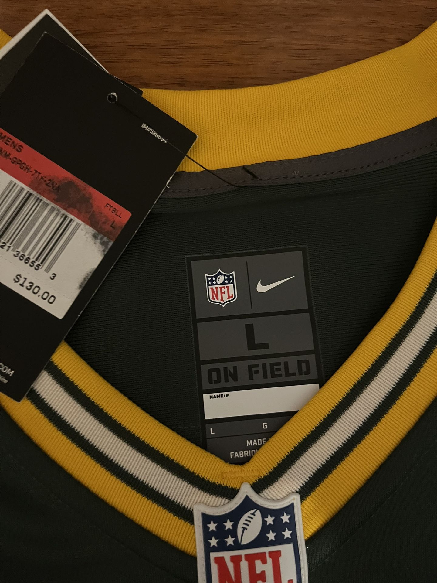 Aron Rodgers Packers Jersey