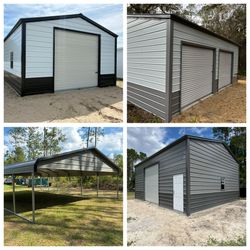 Steel garages and carports !!