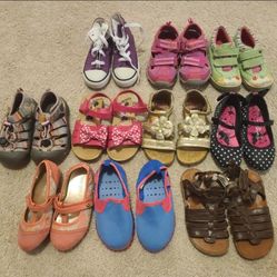 Little Girls 9-9.5 Shoes Lot