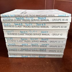 Maintenance Manuals For Freightliner MB And FL Business Class Trucks