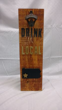 Handcrafted bottle opener