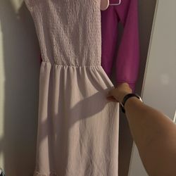 Pink Dress For Girls 