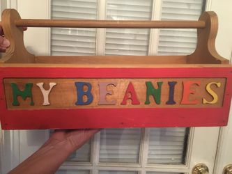 My Beanies Solid Wood Holder