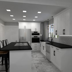 Kitchen Cabinets, Countertops, Tiles And More
