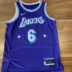 Lebron James city Edition Lakers Jersey 