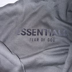 Black essentials hoodie brand new X