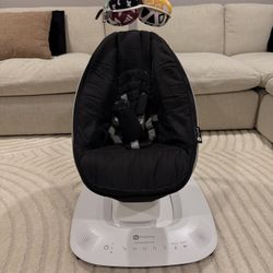 4moms MamaRoo Multi-Motion Bluetooth Baby Swing – Black
