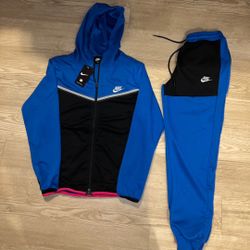 Blue Men Nike Sweatsuits . Size Large Xl 3x 