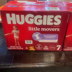 Huggies Little Movers Size 7  