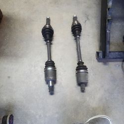 Cv Axel Shafts  One  Front One Rear 
