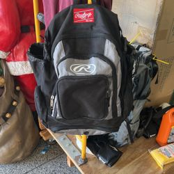 Rawlings 4 Bat Backpack 