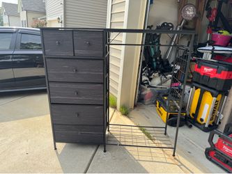 Black 5-Drawer Desk