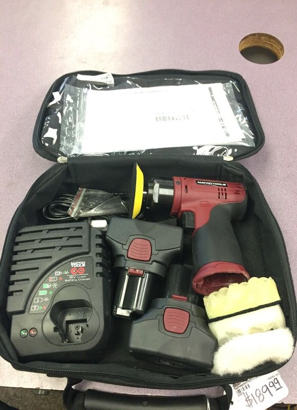 Matco Tools 16V mini polisher