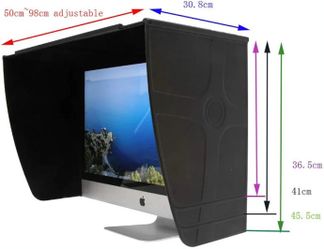 Adjustable Monitor Hoods