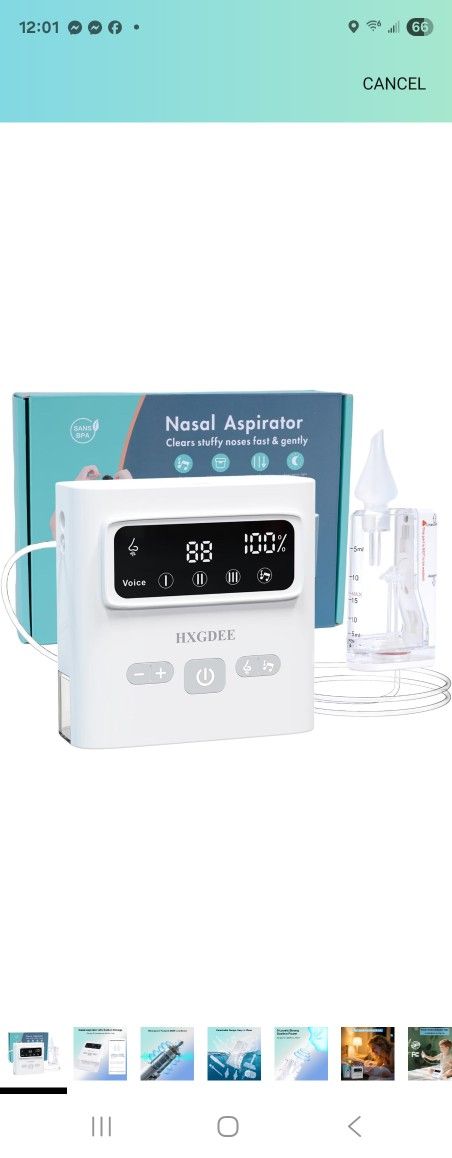 Baby Nasal Aspirator