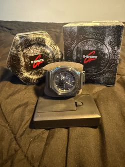 Casio Kith G-Shock Blue Watch with Box