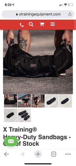 XTraining Pre-filled Sandbag fitness CrossFit training