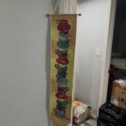 Coffee Cup Decorative Wall Hanging