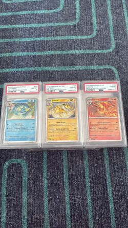 2025 Pokémon SVP Pre Poster Collection Eeveelution Trio PSA Graded Slab Lot Rare