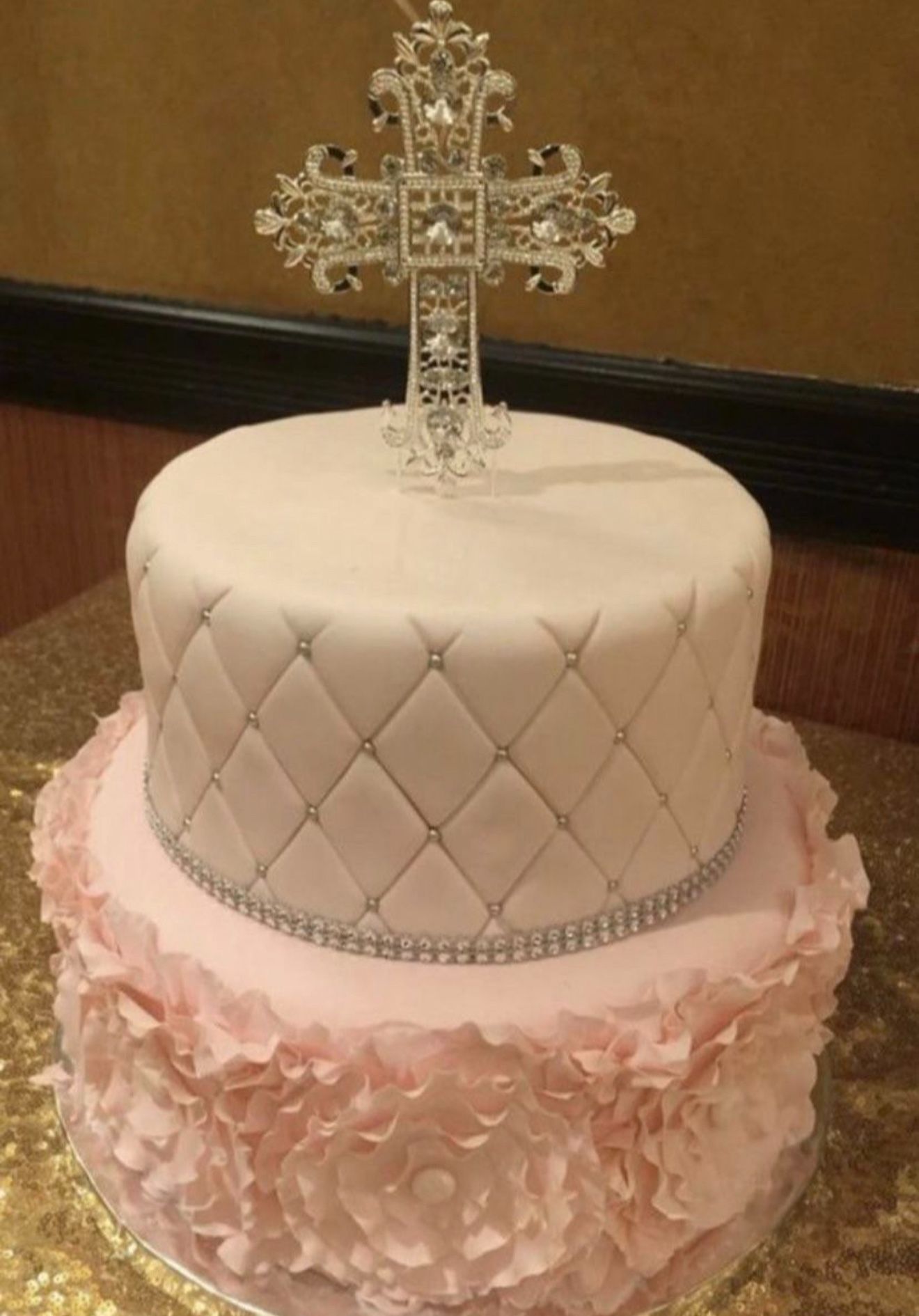 Cross Cake Toppper