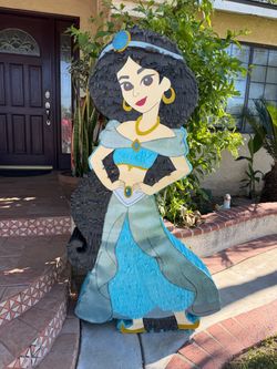 Princess Jasmine Piñata Large Handmade 60” tall