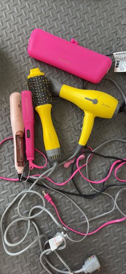 Paul Mitchell wavy talk and dry bar heating hair tools